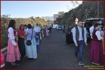 La Gavia ofrenda a María Auxiliadora (Foto TF)